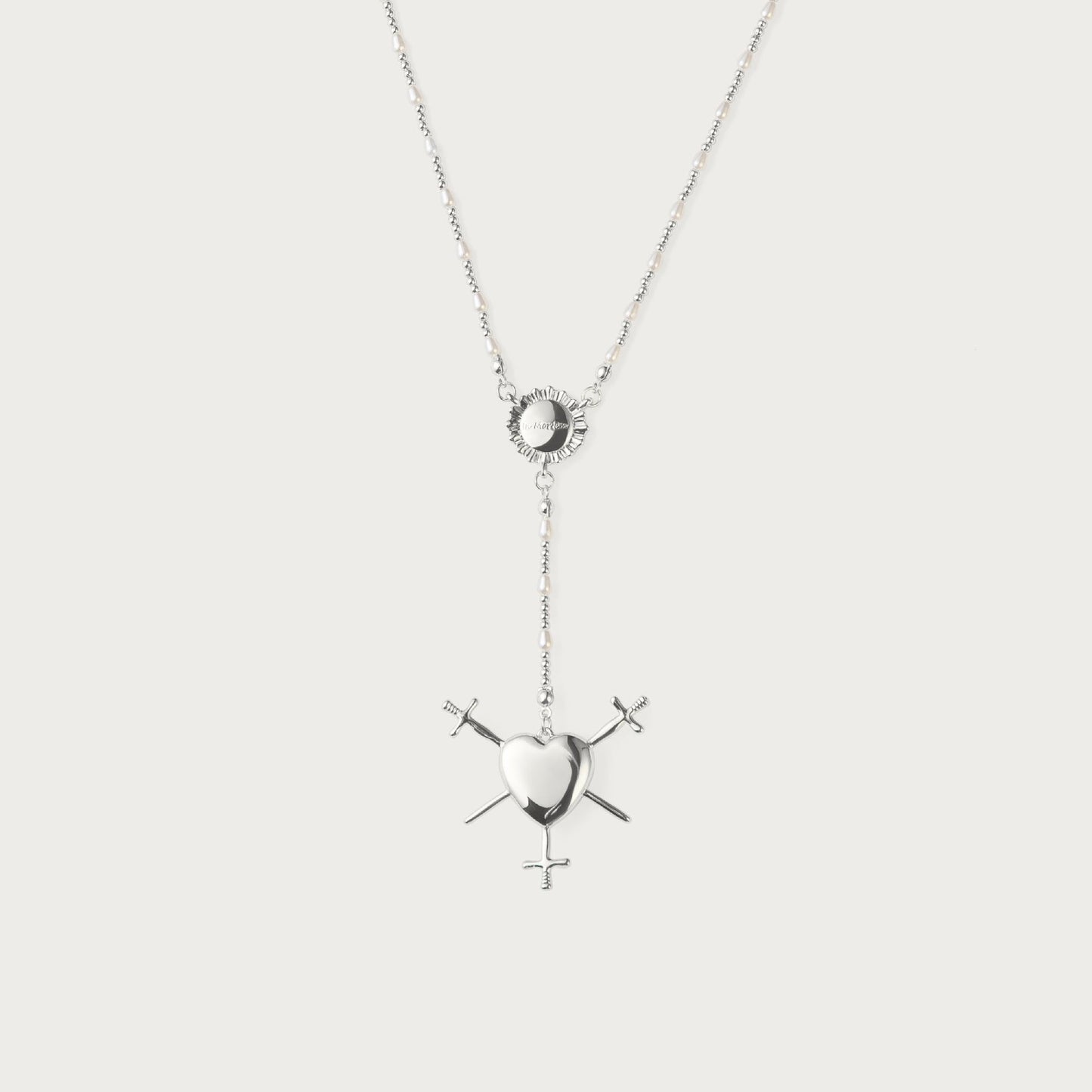 Love Pendant Simple Fashion Cross Necklace