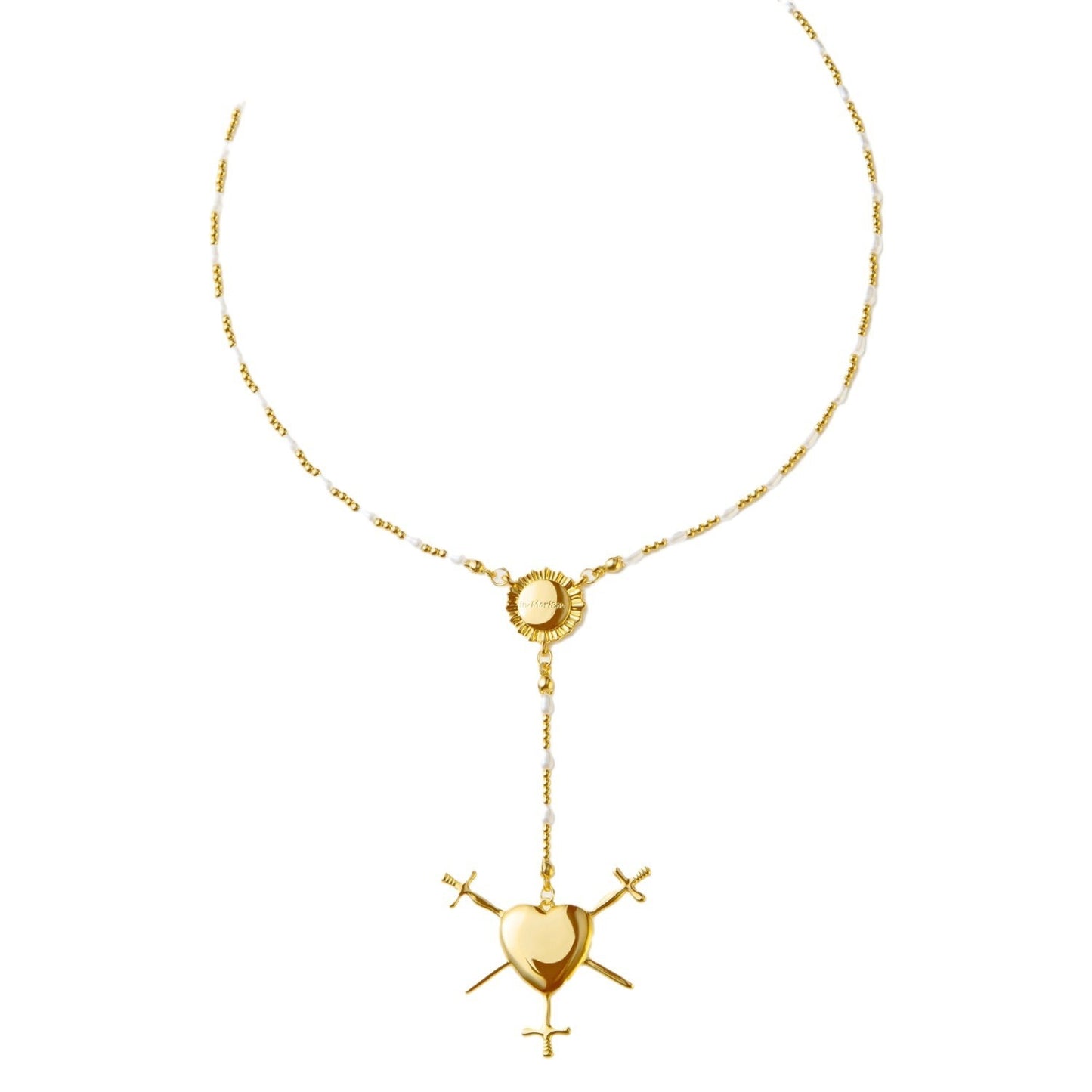 Love Pendant Simple Fashion Cross Necklace