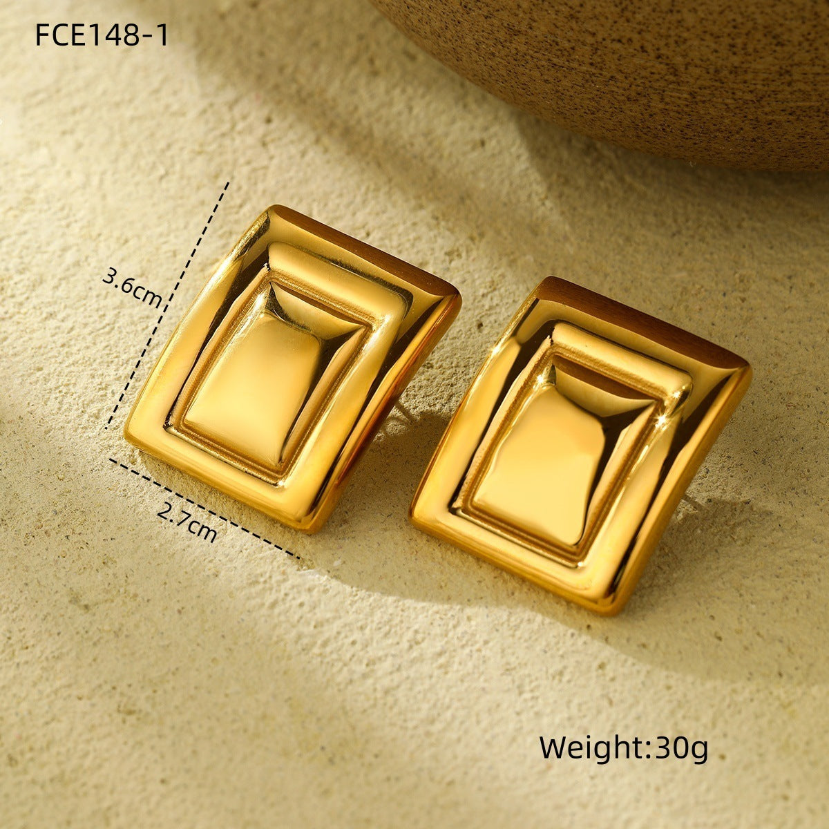 Jocelyn Gold Earrings